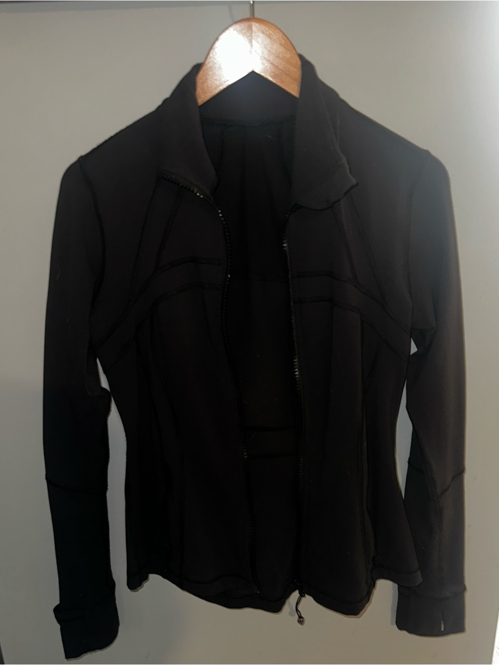 lululemon Black Zip-Up Define Jacket